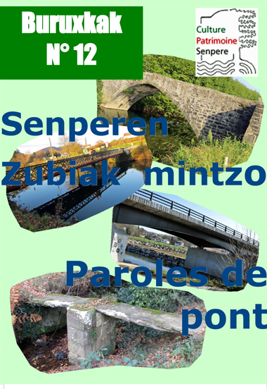 Page de couverture du Buruxkak n° 12 - Les ponts de St Pée