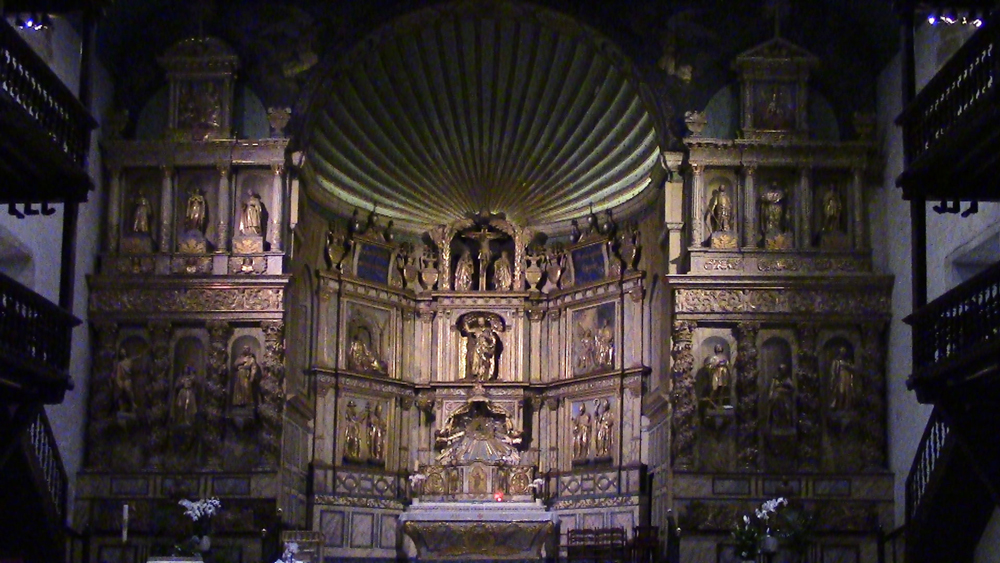 Vue de l'intérieur de l'église de Saint-Pée-sur-Nivelle