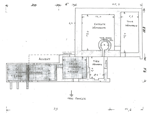 Plan du château