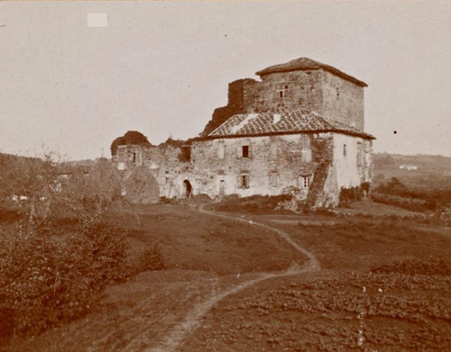 Le château au début du XXè