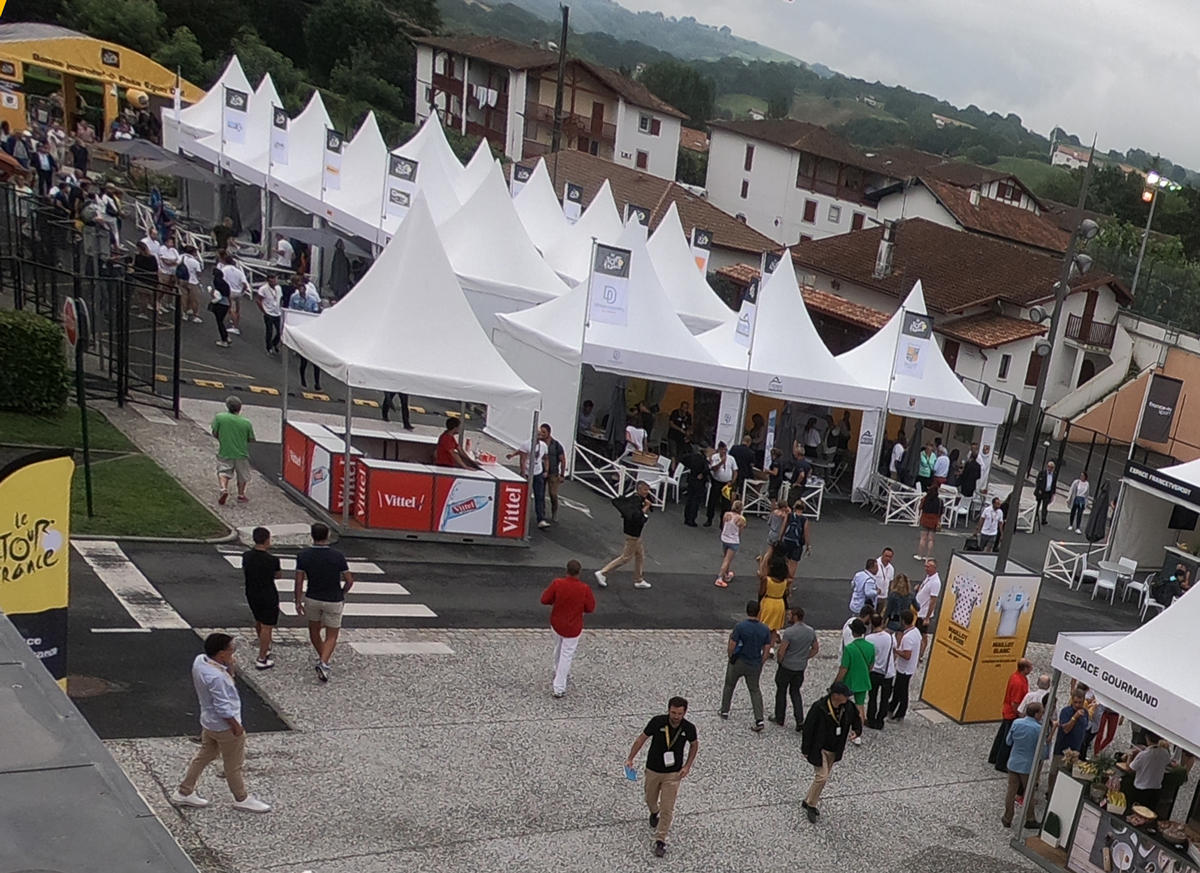 Le village du Tour de France