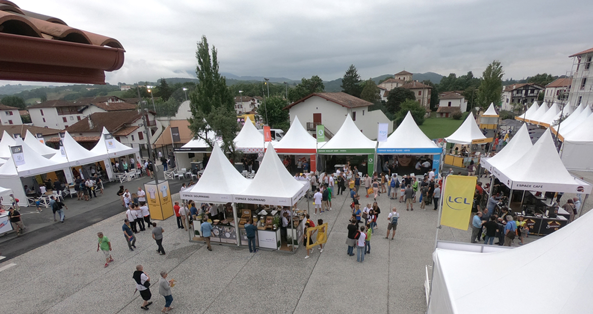 Le village du Tour de France