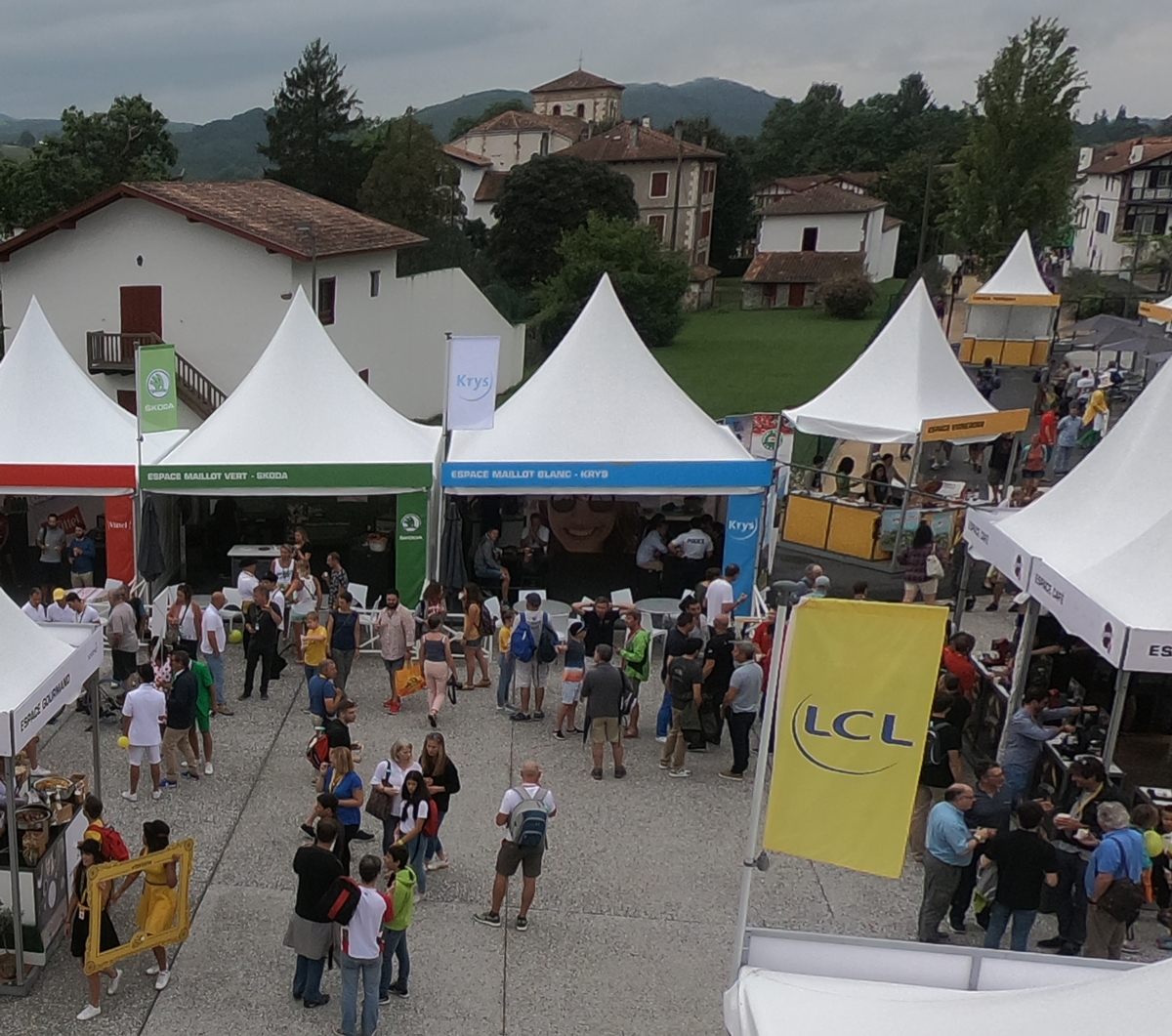 Le village du Tour de France
