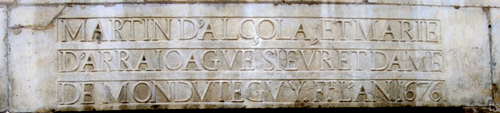 Linteau de la maison Mundutegia